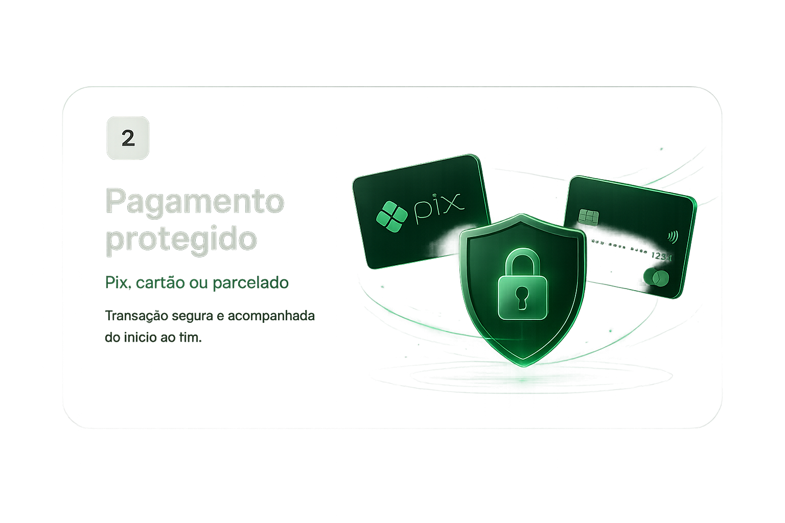 Pagamento protegido na Maju Company